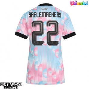 Belgie Alexis Saelemaekers #22 Dámské Venkovní Dres MS 2026 Krátký Rukáv